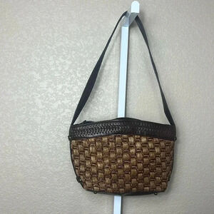 Fossil Brown and Tan Shoulder Bag